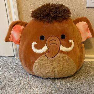 Squishmallow Brown Woolly Mammoth Plush